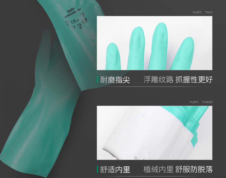 MAPA493丁腈浸膠防化手套圖片10