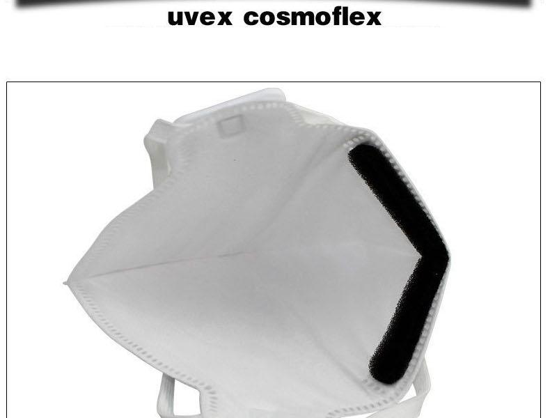 UVEX優唯斯8733200折疊式FFP2防塵口罩圖片5