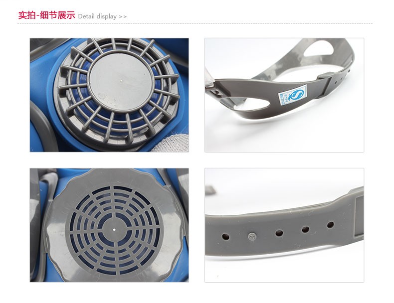 思創ST-M60G-1B硅膠半面罩防毒面具圖片19