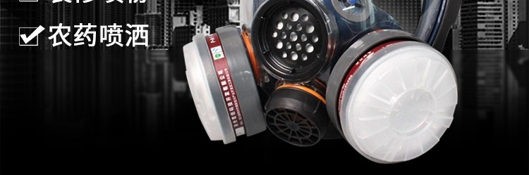 思創(chuàng)ST-S100X-3橡膠全面罩防毒面具圖片2