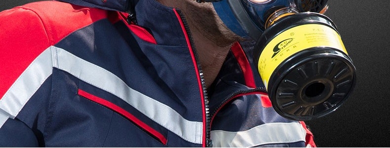 思創ST-S100X-2橡膠全面罩防毒面具圖片3