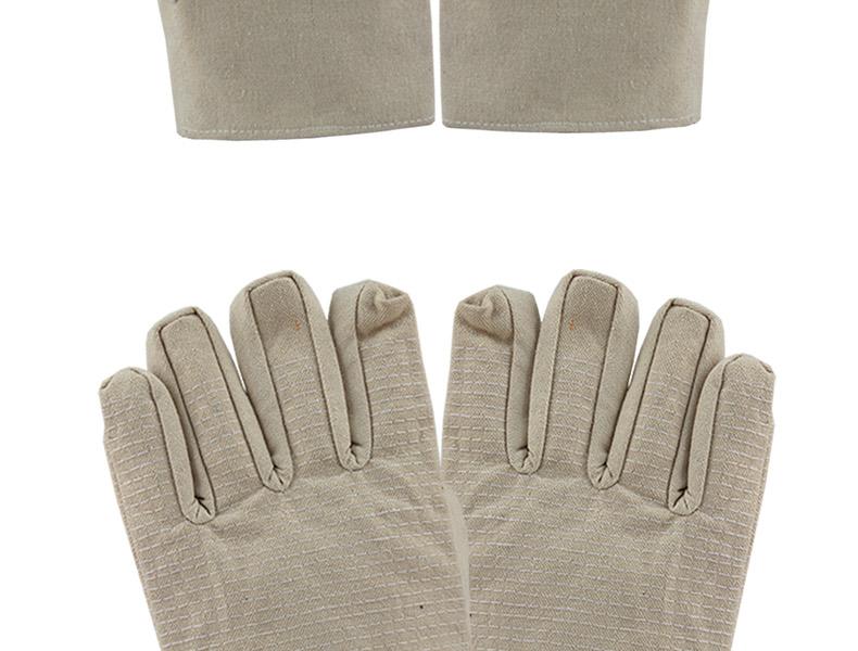 君御7324黃甲24道線帆布手套圖片11