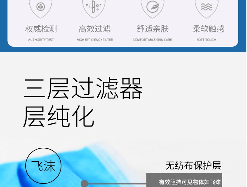 朝美7002一次性口罩圖片3