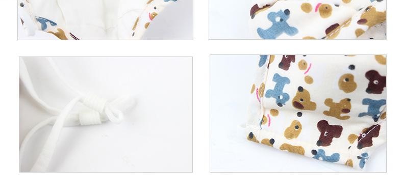 藍星棉布帶閥兒童口罩圖片3