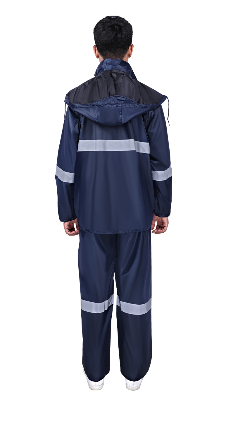 君御N211-2A帶反光條雨衣套裝圖片9