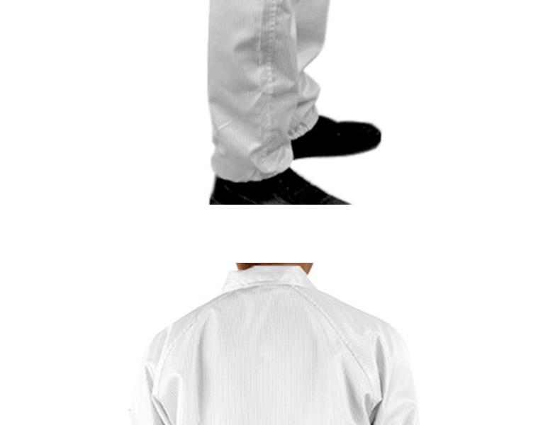 君御1897白色分體防靜電無(wú)塵服圖片5