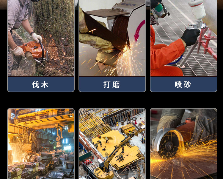 藍(lán)鷹NP503噴砂頭罩圖片7