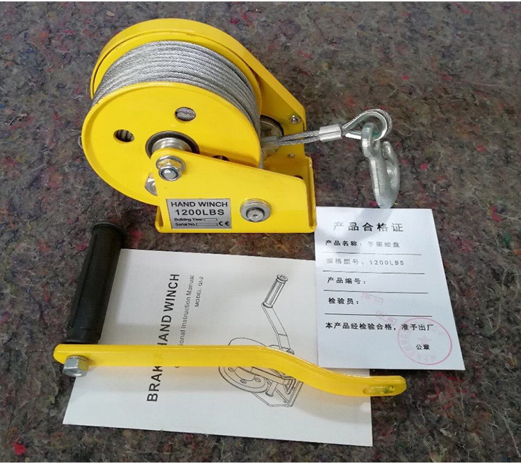 雙安1200LB手動絞盤圖片14