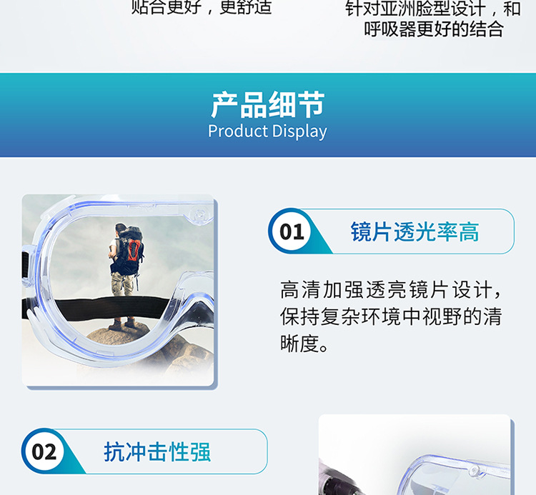 東貝醫(yī)用護(hù)目鏡圖片4