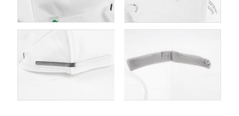 3M9505+折疊式防顆粒物防塵口罩圖片4