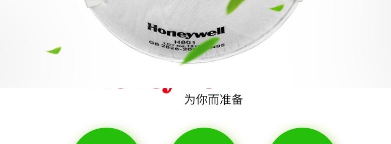 Honeywell霍尼韋爾HYH801頭戴式防塵口罩圖片2