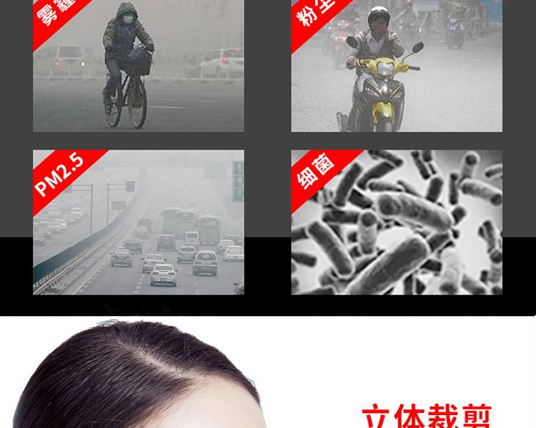 Honeywell霍尼韋爾H1009301 H9301 KN95折疊式耳帶式環保裝防塵口罩圖片2