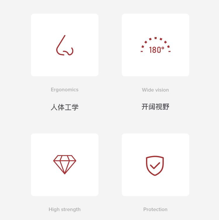 Honeywell霍尼韋爾100510S200A plus透明鏡片灰色鏡框防刮擦防護(hù)眼鏡圖3