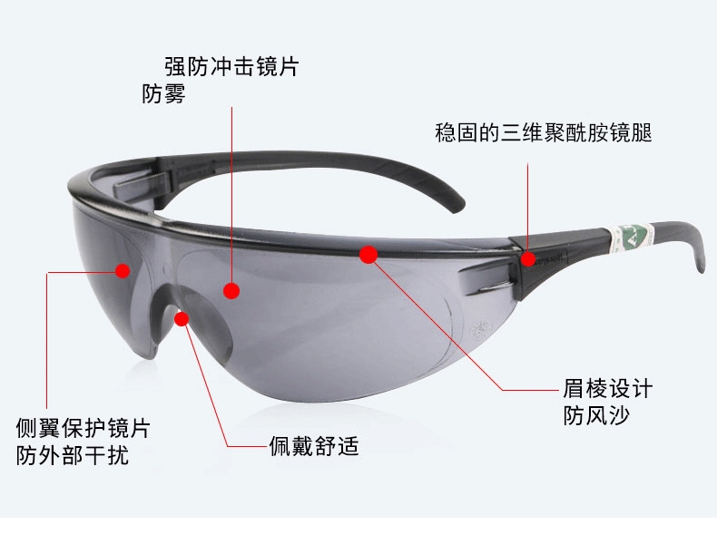 Honeywell霍尼韋爾1005986M100流線型防霧防刮擦防護眼鏡圖片5