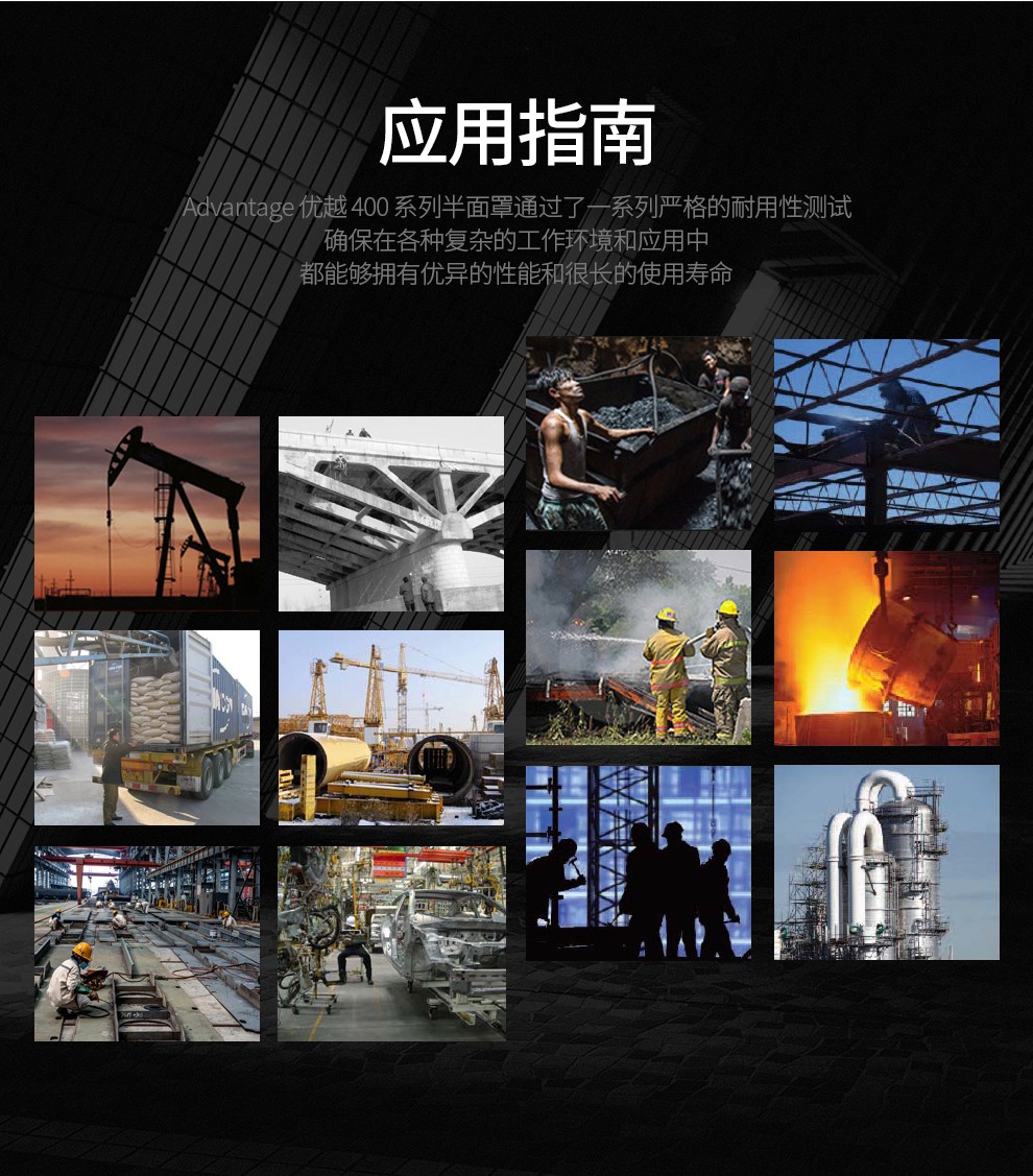 梅思安10146377Advantage420半面罩呼吸器(老編號10102273) 小號防毒面具圖片15