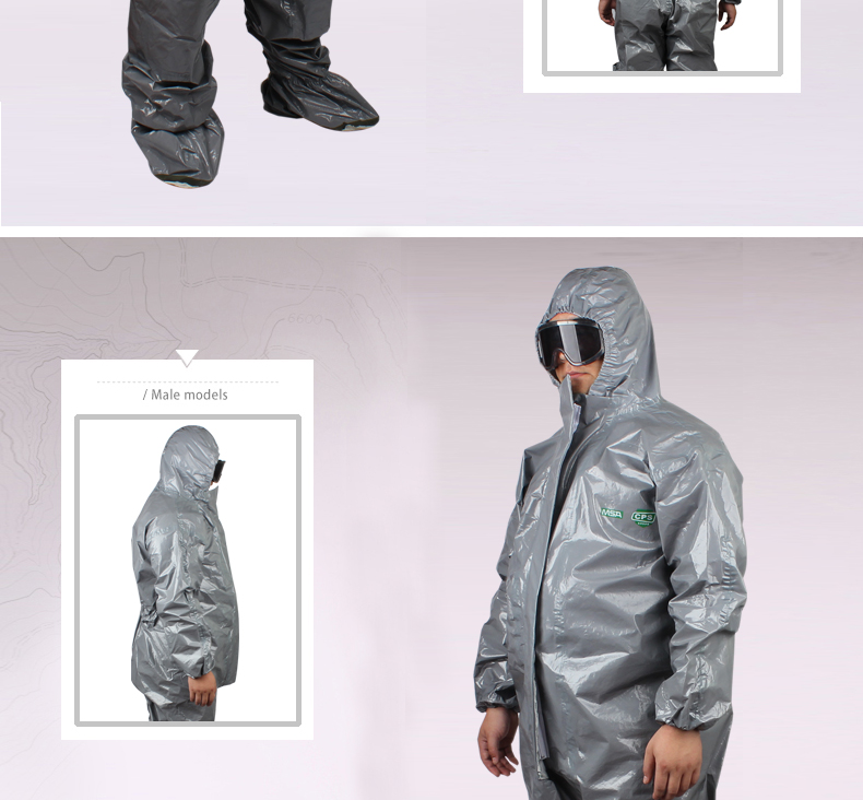 梅思安10114591CPS601連體式防化服圖片2