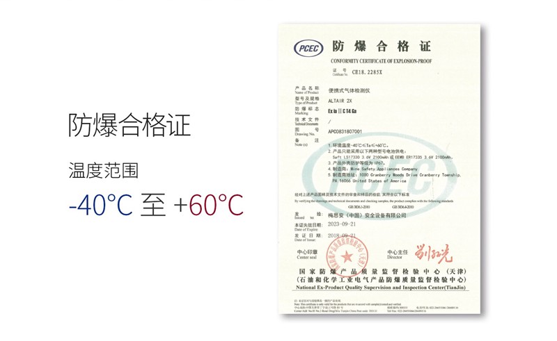 梅思安10196223（國產(chǎn)版）天鷹2XT雙氣體檢測儀圖片7