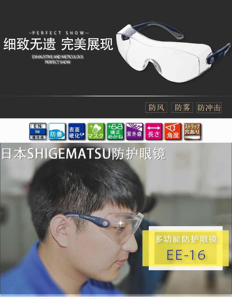 重松EE-16護目鏡圖1