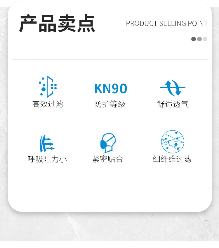 思創ST-A9007KN95防塵口罩圖1