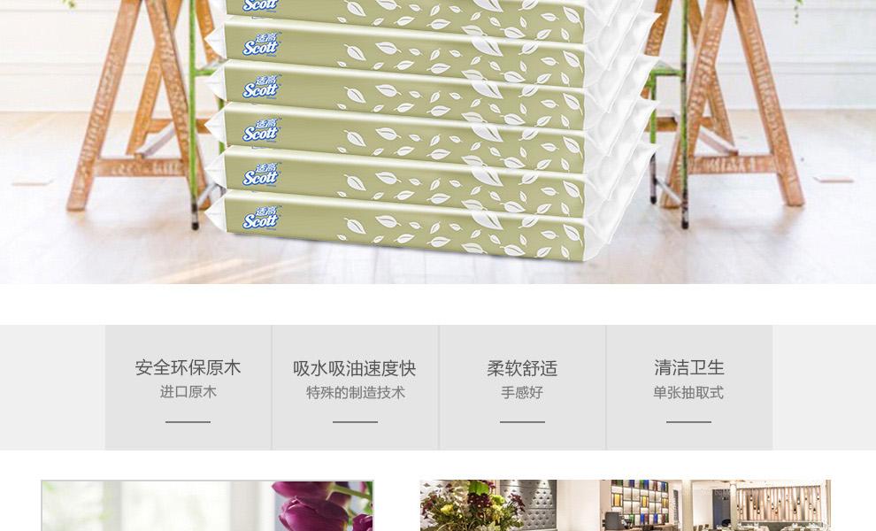 金佰利0020-01SCOTT雙層PE袋裝面紙圖2