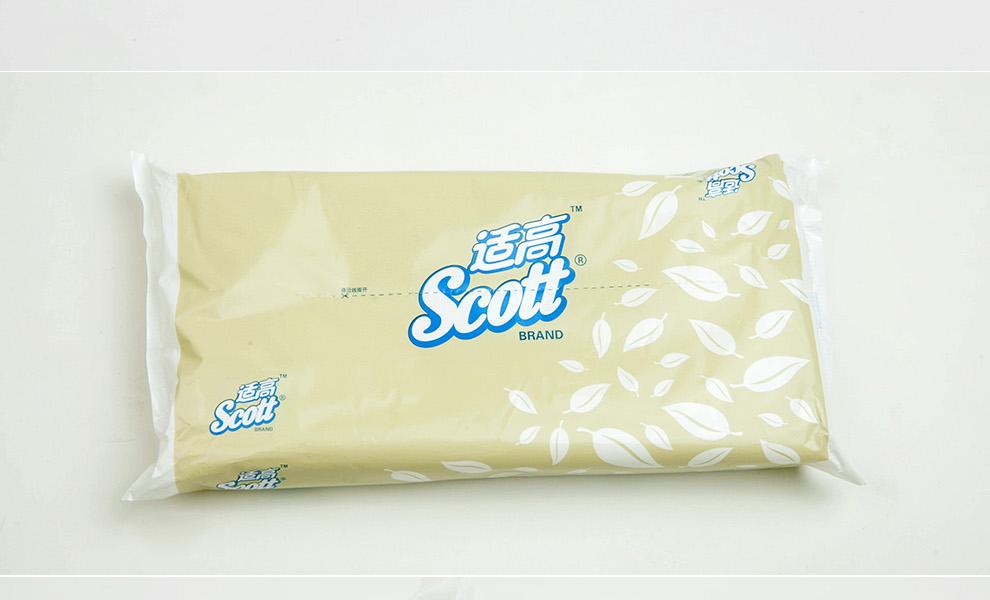 金佰利0020-01SCOTT雙層PE袋裝面紙圖6