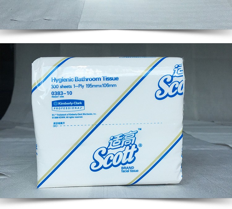 金佰利0383-10SCOTT抽取式衛生紙圖8