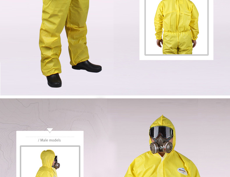 金佰利9813A70化學防護服圖5