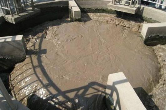 污水處理池現場圖