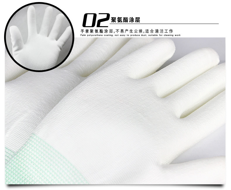 TOWA SH1002防塵勞保手套 圖片1