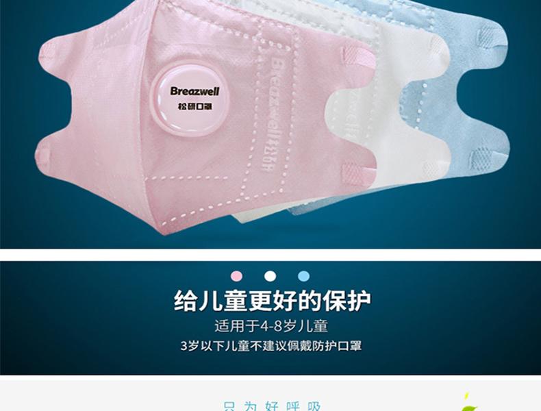 松研530V兒童防塵口罩圖片1