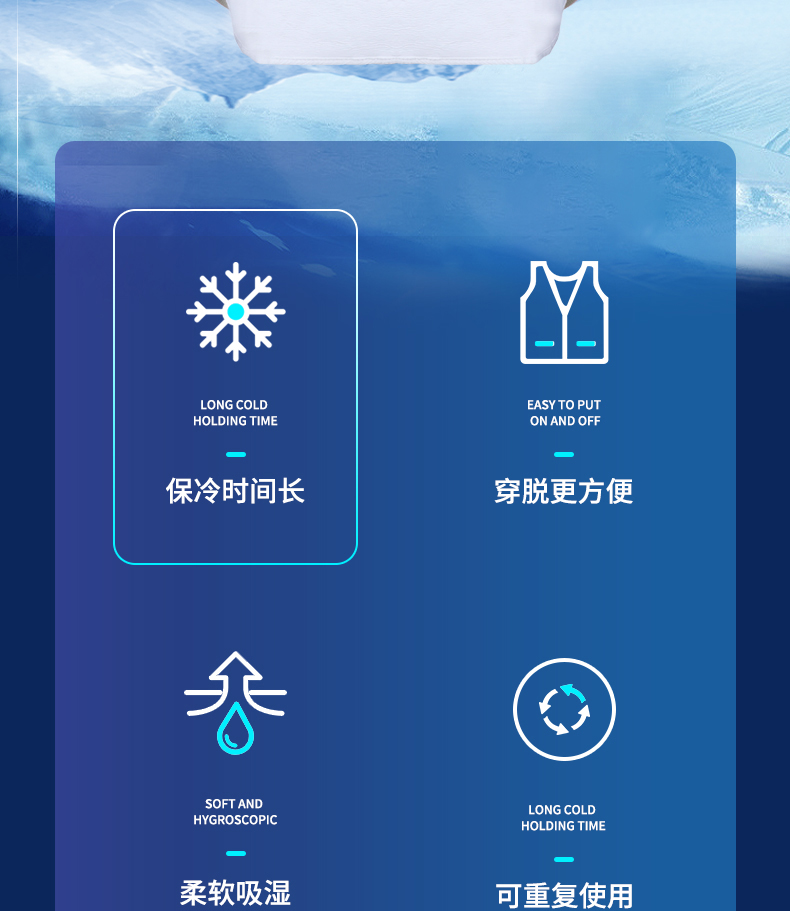 穩健JWMJ X01降溫背心圖2