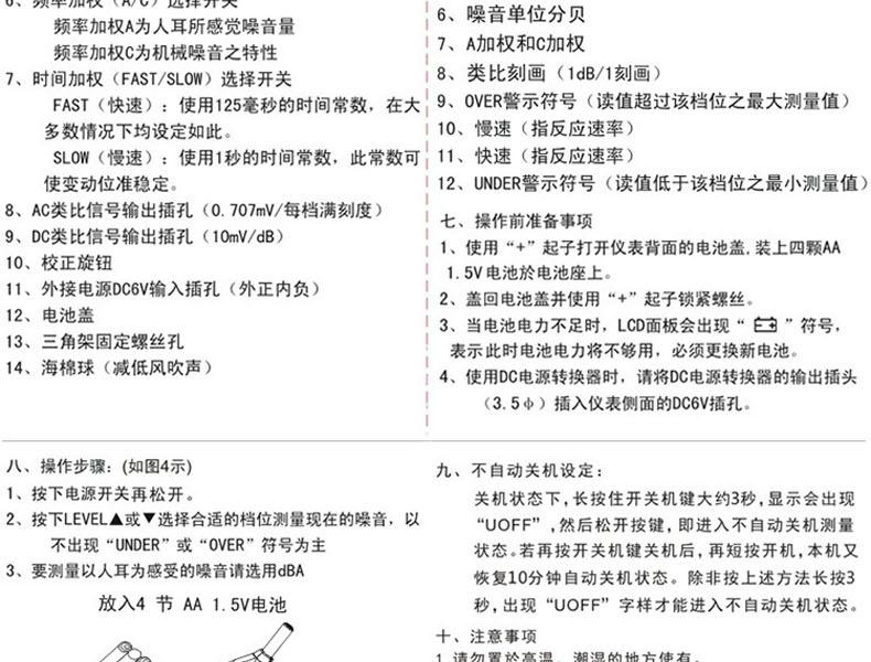 希瑪AR824聲級計圖16