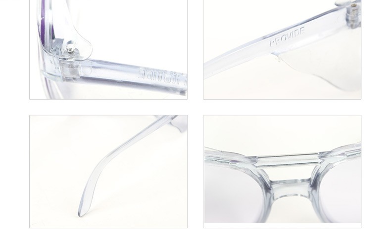 以勒1148L透明防沖擊防護眼鏡圖片3