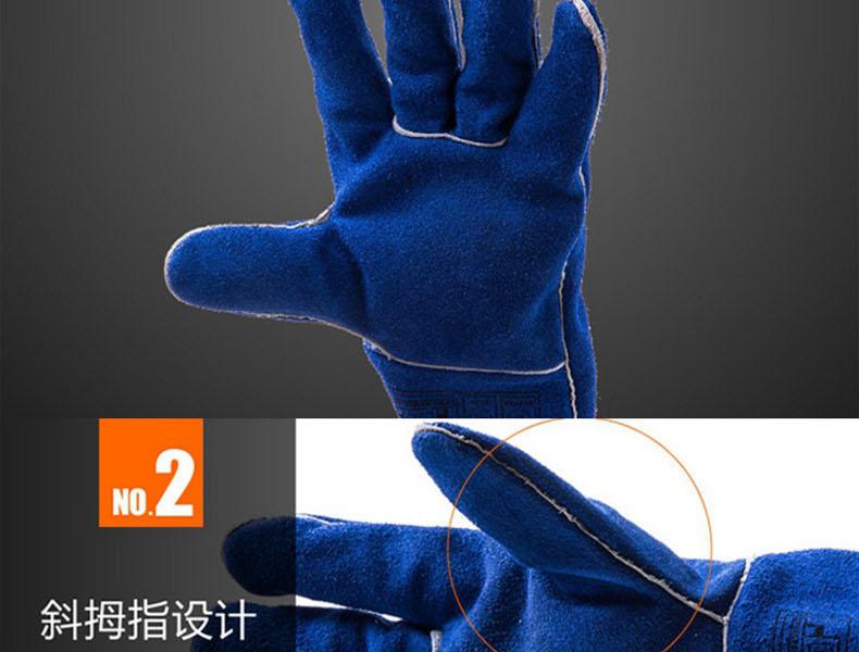 威特仕10-0160-S斜拇指款焊工手套圖片4