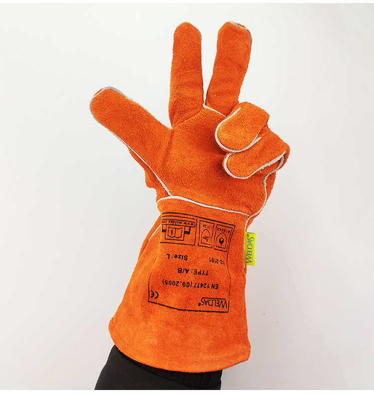 威特仕10-2101-M斜拇指款焊工手套圖片11