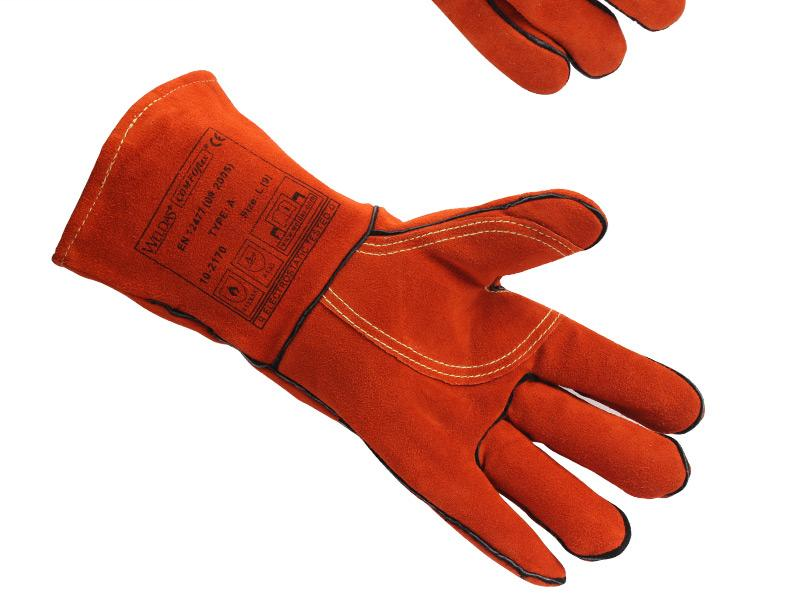 威特仕10-2170-L斜拇指款焊工手套圖片2