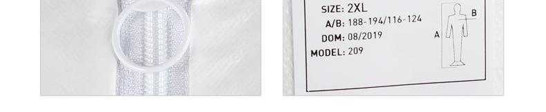 微護佳WH20-B-99-209-00-06MG2000 209白色實驗服圖片8