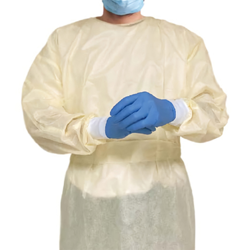 英科IG25U21065C黃色醫用隔離衣圖片