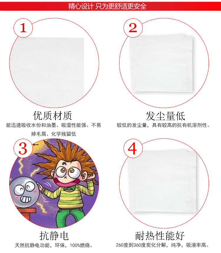 華特1＃609工業擦拭紙圖片3