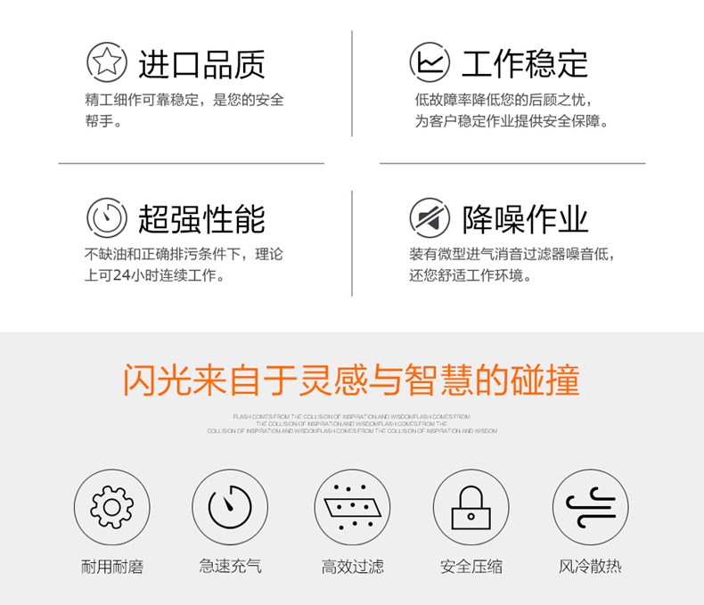 海固HG-CQ100A高壓呼吸空氣壓縮機 正壓式空氣呼吸器充氣泵圖片3