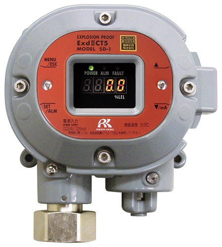 理研SD-1RI可燃性氣體智能型氣體檢測儀圖片2