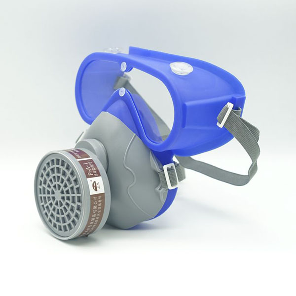 以勒8500A半面罩防毒面具配護目鏡圖片