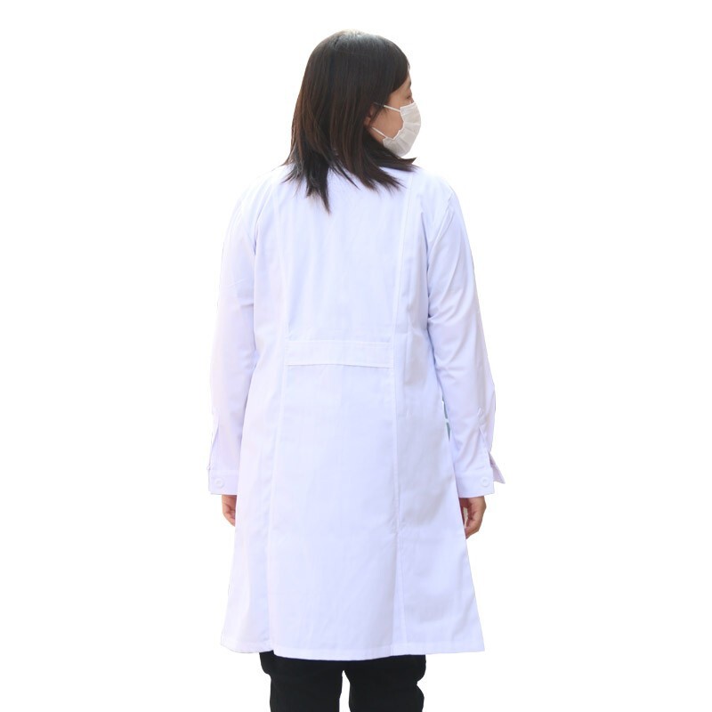 星工XG-DG3實驗室食品衛生長袖白大褂 工作服圖片3