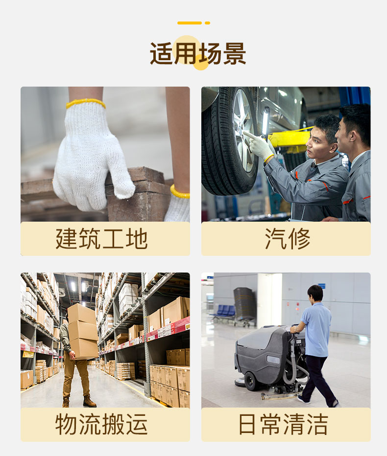 LANON蘭浪H601PVC點塑勞保手套圖片3