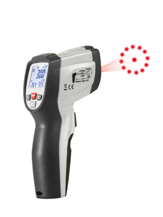 華盛昌DT-8871工業(yè)環(huán)形激光紅外線測溫儀