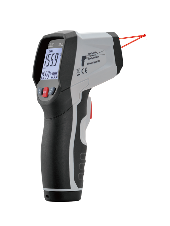 華盛昌DT-833專(zhuān)業(yè)雙激光紅外測(cè)溫儀圖片1