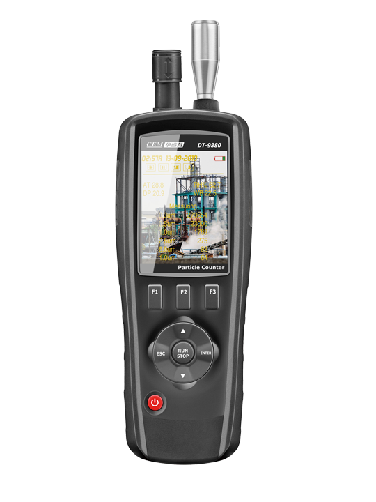 華盛昌DT-9881五合一PM2.5粉塵顆粒物空氣質量檢測儀圖片1