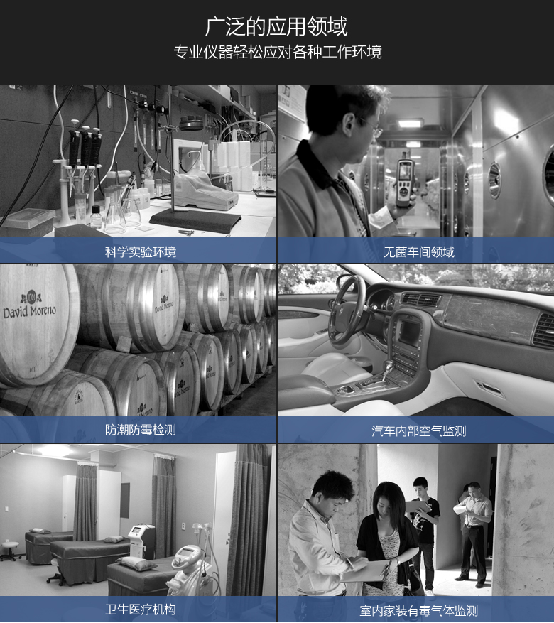 華盛昌DT-9851M新型四合一PM2.5粉塵顆粒物空氣質(zhì)量檢測儀圖片1