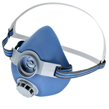 高瑪GM-2002自吸過濾式單濾盒半面罩防毒面具圖片2