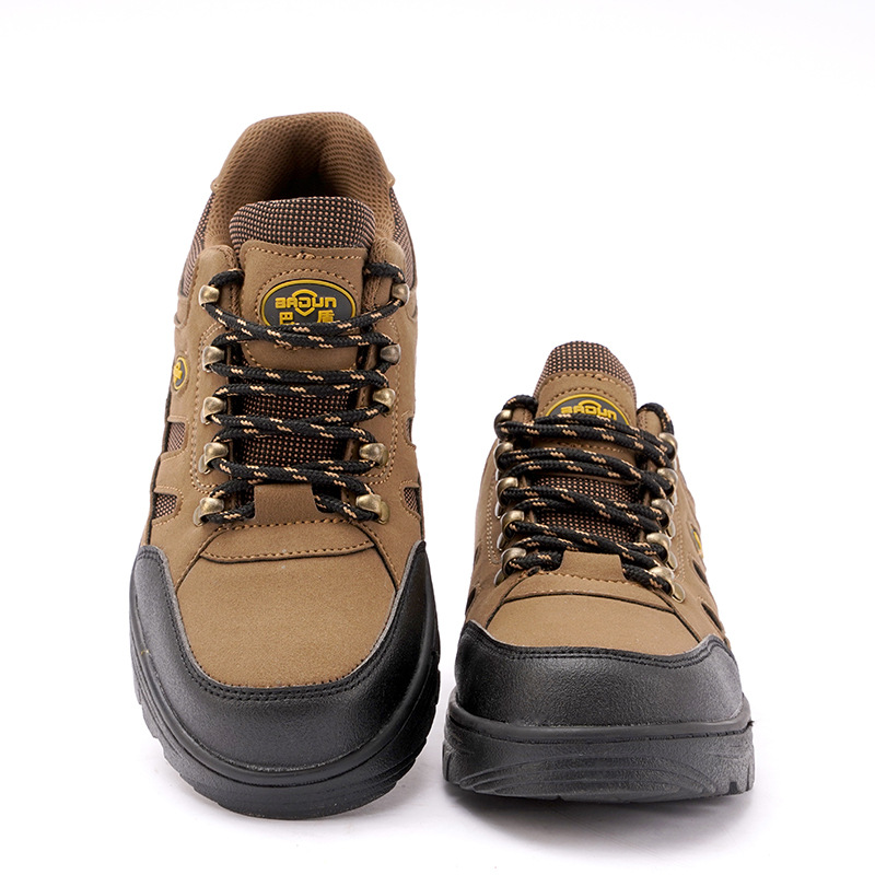 巴盾282-01低幫超纖皮防砸防刺穿安全鞋圖片3